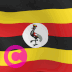 uganda country flag elgato streamdeck and Loupedeck animated GIF icons key button background wallpaper